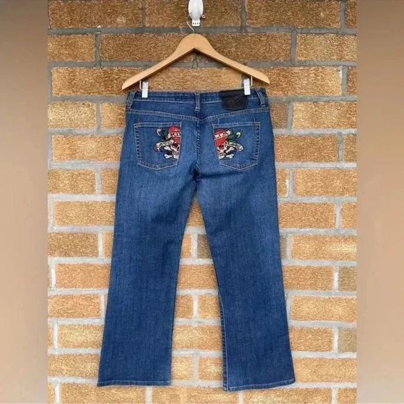 ED HARDY "LOVE KILLS SLOWLY" JEANS 32 - Picture 9 of 9